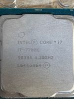 I7 7700K 4,20 GHz  4 core 8 mb cache